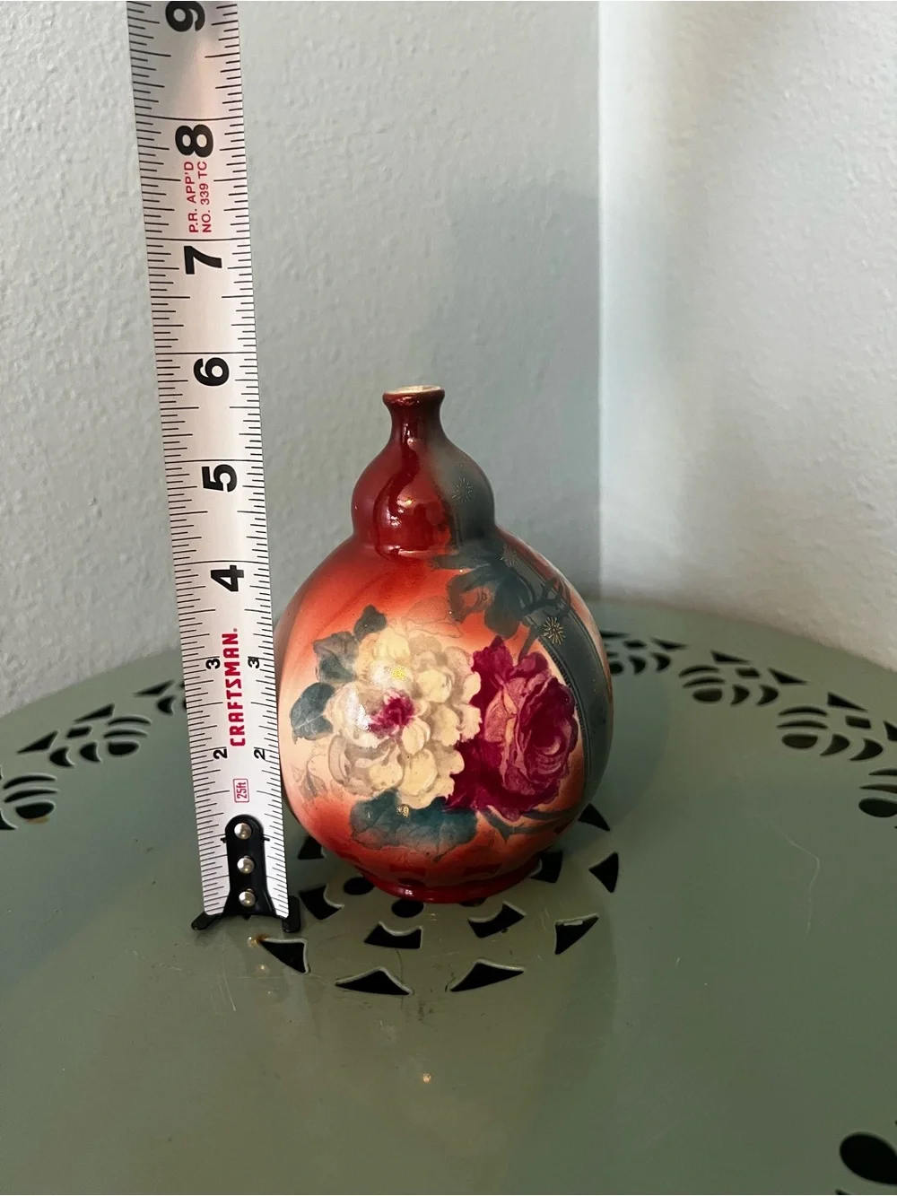 ANTIQUE ROYAL BONN VASE VICTORIAN PORCELAIN By FRANZ MEHLEM GERMANY
